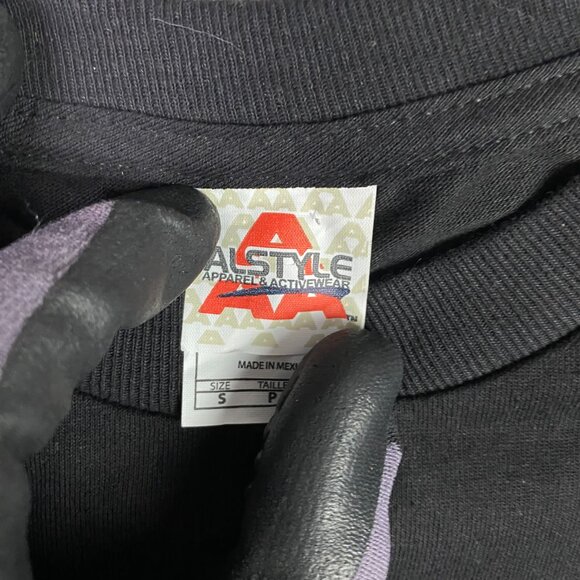 Vintage NWOT Stompin' Tom Connors T Shirt Men's Small Black Cotton - Picture 3 of 6